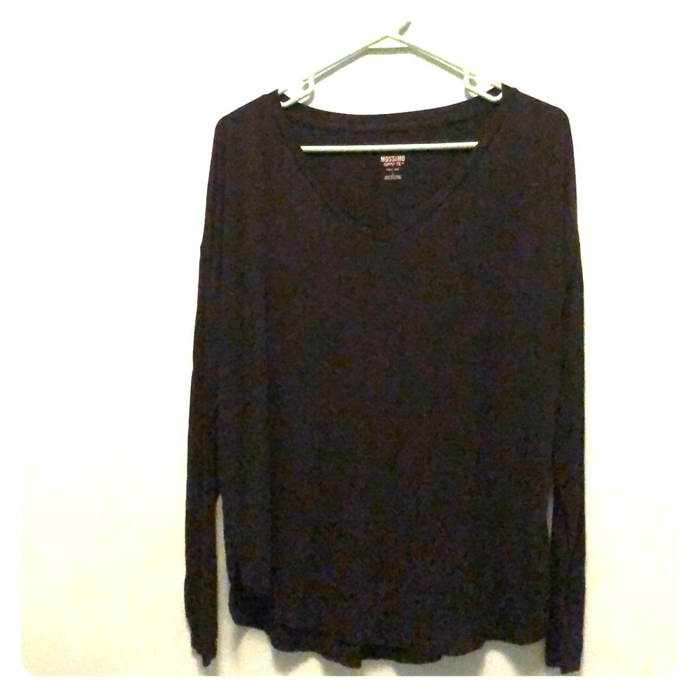 Black long sleeve shirt